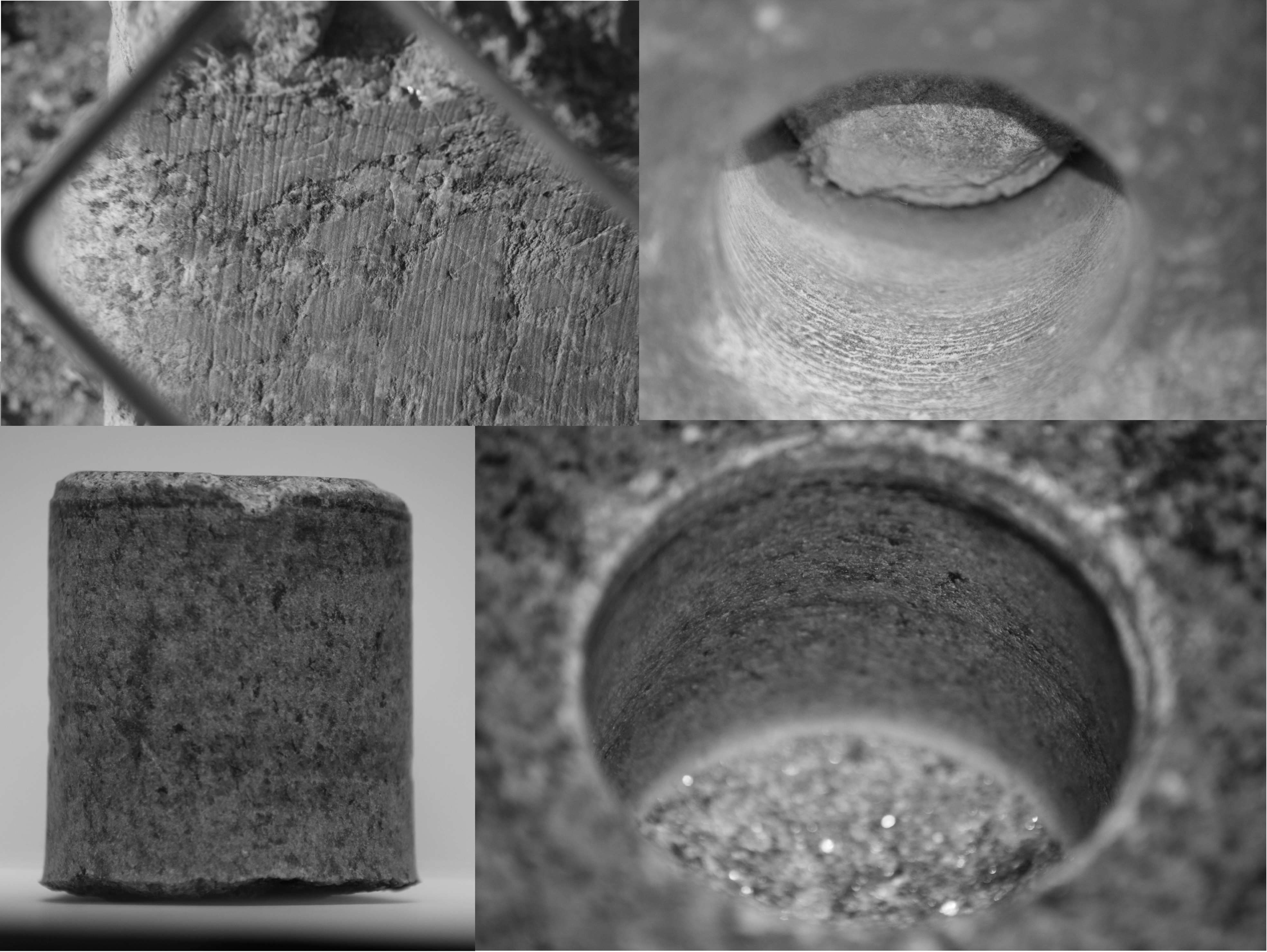 comparison holes